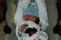 Alexander in his seat Alexander in his seat