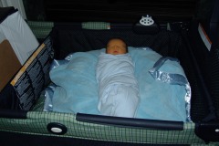 Cozy in the Pack 'N Play Cozy in the Pack 'N Play