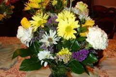 Flowers from Patrick and Suzette