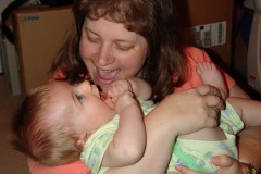 No, Mommy isn't a vampire...
