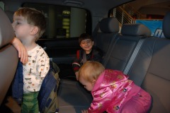 I spy with my little eye...something I'm not allowed to drive!