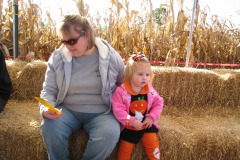 Katie keeps Mrs. King company...