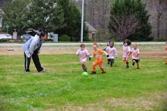 Katie plays strong defense...