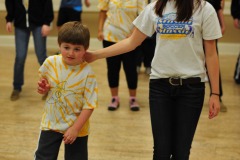 More stepping...