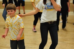 More stepping...