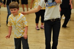 More stepping...