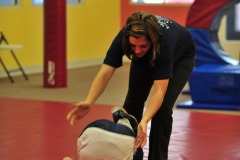 Alex does his floor routine...