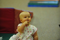 This little lady was trying to steal the show...
