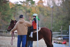 High five with lefty, too!