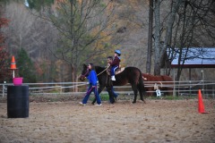 Alex has a need steed named Snickers!