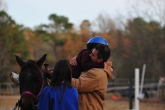 Alexander's trademark dismount...