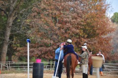 Now doing the blue flag...
