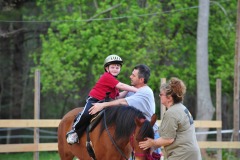 Time for the dismount...