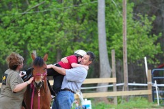 Of course, they do have a unique style of doing the dismount...