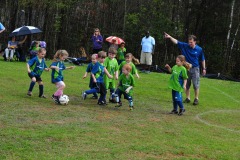 Lots of action in front of the net...