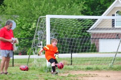Alex with another goal kick...