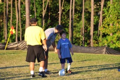 Alex ready for the kickoff...