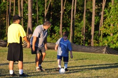 Alex ready for the kickoff...