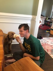 She's an equal-opportunity Puppucino consumer... :)