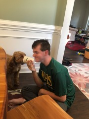 She's an equal-opportunity Puppucino consumer... :)