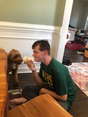 She's an equal-opportunity Puppucino consumer... :)