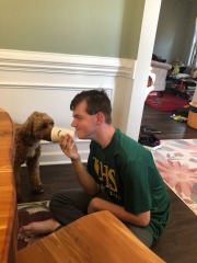 She's an equal-opportunity Puppucino consumer... :)