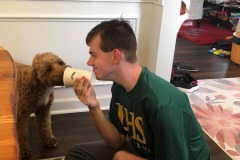 She's an equal-opportunity Puppucino consumer... :)