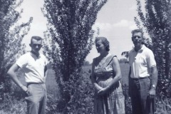 Nadine, George, and Jim 1962