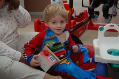 Now there's a happy boy...