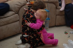 Patrick Samuel and Kathryn sharing a hug...