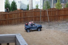 Mairin takes a turn behind the wheel!