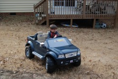 Nicholas flying solo...
