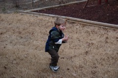 And he's off...