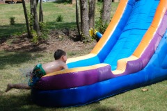 ...or of a small splash on landing!