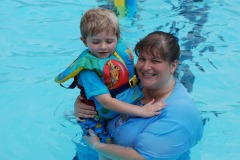 Mommy and Alexander!