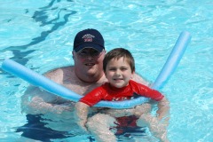 Daddy and Nicholas!