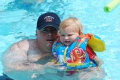 Daddy and Kathryn!