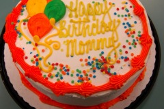 Mommy's birthday cake as picked by Nicholas...