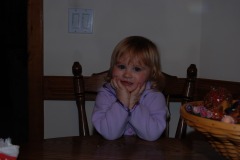 Waiting for the cookies to finish cooking...