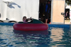 Katie searching for calmer seas...