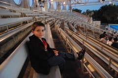 Nicholas enjoying <B>Believe</B>...