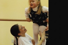 Katie doing a great job on the uneven bars...