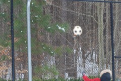 Nicholas takes a shot!
