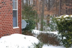 Official tally at RDU...five inches!