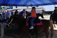 Katie riding a pony...