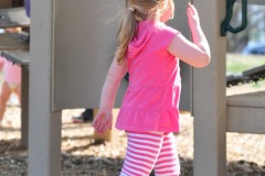 Katie on the move...