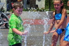 Splish, splash!