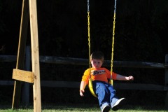Alex loves the swing...