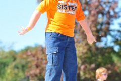 Alex really gets a big jump...