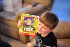 Alex likes his new puzzle...